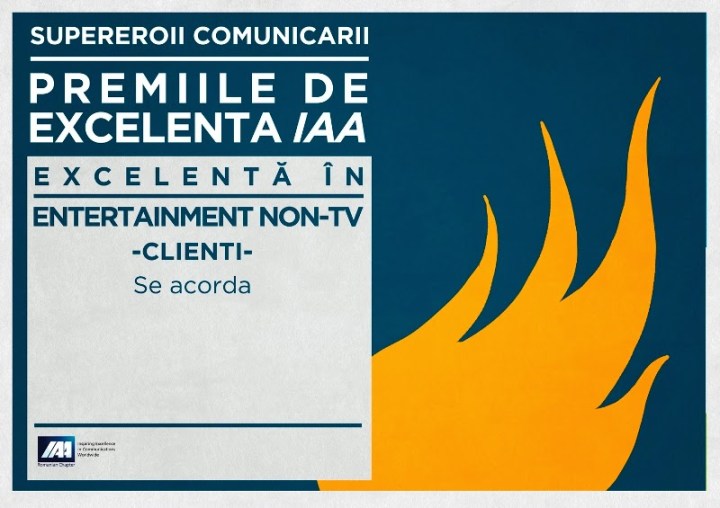 human torch- Excelenta in Entertainment non-TV