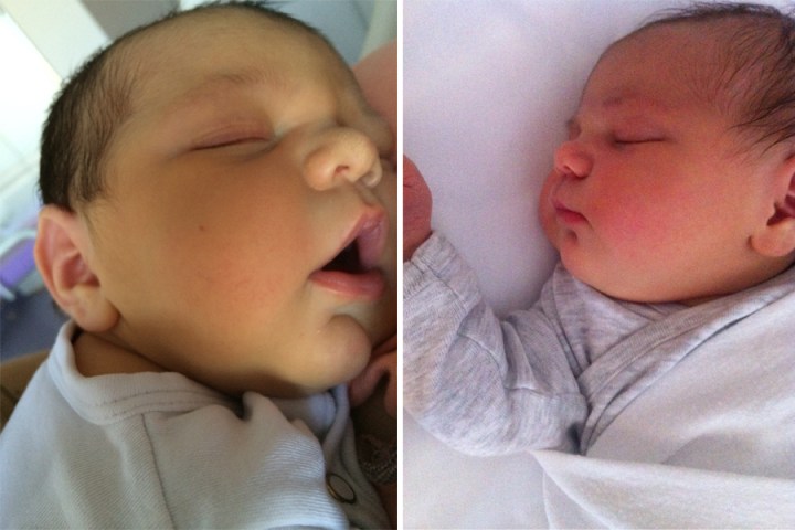 amandoua in maternitate