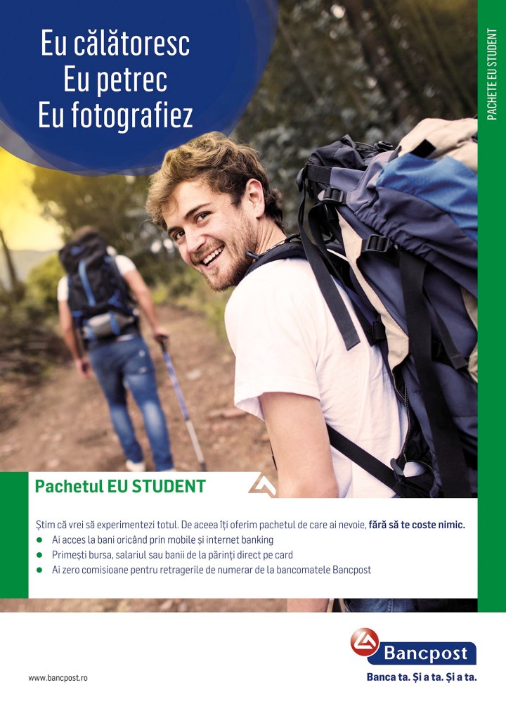 Bancpost – Pachetul Eu Student&nbsp;(2017)