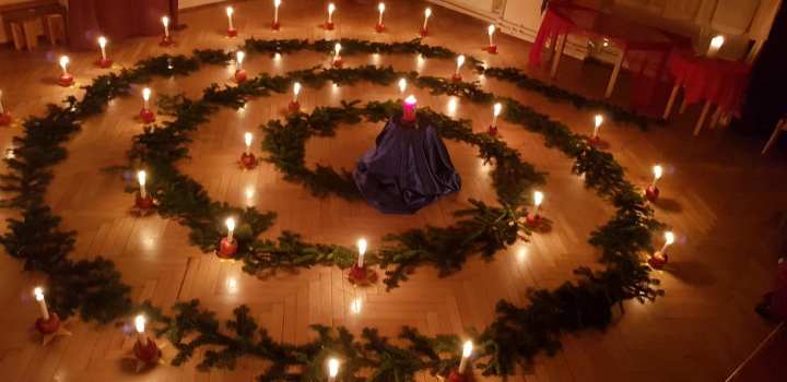 Spirala de lumină de la&nbsp;Waldorf